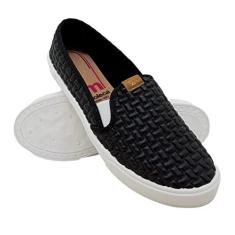 Imagem de Tênis Casual Feminino Moleca Calce Fácil Palmilha Super Macia Com Elástico 5296 130