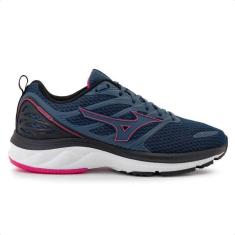 Imagem de Tênis Mizuno Space 3 Feminino Azul e Rosa