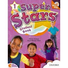 Imagem de Super Stars 1 - Student´S Book With Multi-Rom - Pack - Editora Oxford - 9780194100663