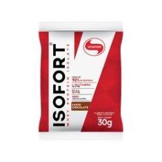 Imagem de Isofort Whey Protein Isolado Brown Sabor Chocolate Vitafor 30g