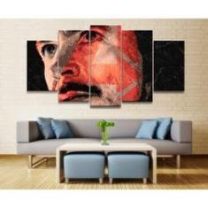 Imagem de Quadro Decorativo Tony Stark66 5 peças 130x65 cm em tecido