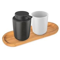 Imagem de Kit Banheiro 3 pcs Cerâmica Osaka