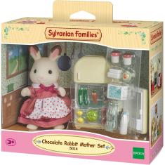 Imagem de Mãe Coelho Chocolate E Geladeira - Sylvanian Families