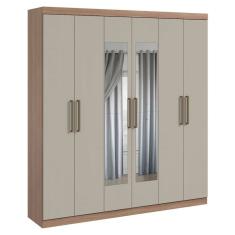 Imagem de Guarda-Roupa Casal 6 Portas 3 Gavetas Jazz Lopas