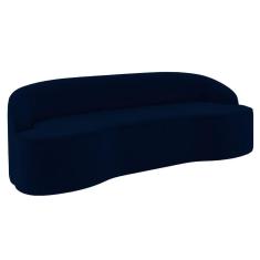 Imagem de Sofá 4 Lugares Para Sala De Estar Living 230cm Theo D06 Veludo Royal - Mpozenato