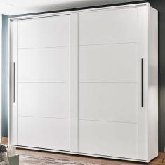 Imagem de Guarda Roupa Casal Coimbra 2 Portas 6 Gavetas Branco - Politorno Móveis