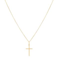 Imagem de Corrente Veneziana 60cm Pingente Crucifixo Ouro 18k