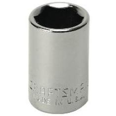 Imagem de Soquete Curto 9mm, 6 pontas,Encaixe 1/4 - 43507 - Craftsman