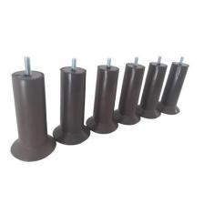 Imagem de Kit 8 Pes Marrom Politileno para Cama Box  Altura 13cm Altura - FENIX 