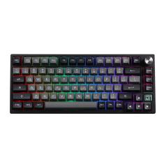 Imagem de Teclado mecânico epomaker TH80 se Gasket 75% rgb BT5.0