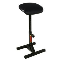 Imagem de Banqueta para Vigilantes e Vigias Linha Cop Preto - Design Office Móve