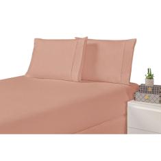 Imagem de Jogo de Cama laura Casal rosê