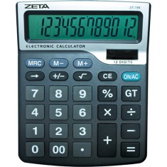 Imagem de Calculadora De Mesa Zeta ZT-745