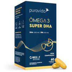 Imagem de Omega 3 Super Dha 60 Capsulas - Puravida