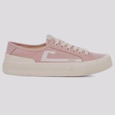 Imagem de Tênis Colcci Cool Canvas Feminino Rosa e Branco