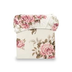 Imagem de Lençol Super King Com Elástico Estampado Percal 180 Fios - Rafaloro En