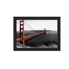 Imagem de Quadro Golden Gate São Francisco Foto Moldura  33x43cm