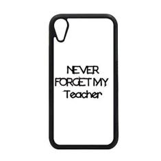 Imagem de Capa Never Foget My Student Teacher Citação para iPhone XR para Apple Capa de proteção de telefone