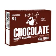 Imagem de Sabonete Pet Life Chocolate para Cães e Gatos 75g