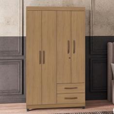 Imagem de Guarda Roupa 4 Portas Narandiba Nature