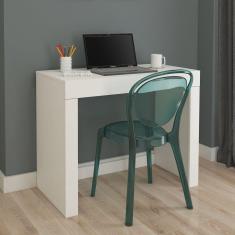 Imagem de Escrivaninha Multiuso 1 Gaveta Cléo Permobili Branca