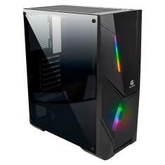 Imagem de Gabinete Gamer Fortrek Black Hawk, USB 3.0, RGB, Preto - 70570