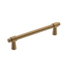 Imagem de Amerock | Puxador de armário | Bronze champanhe | 128 mm (5-1/16 polegadas) centro a centro | Destine | 1 pacote | Puxador de gaveta | Puxador de armário | Ferragens de armário