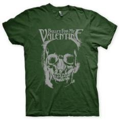 Imagem de Camiseta Bullet For My Valentine Musgo e  em Silk 100% Algodão