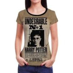 Imagem de Camiseta Feminina Roupas Harry Potter Famosas Blusinha 3d