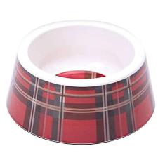 Imagem de Tigela Comedouro Para Cachorro Tartan 750Ml Jambopet