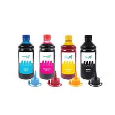 Imagem de Kit 4 Tintas Para Canon Mega Tank G3110 500ml Inova Ink