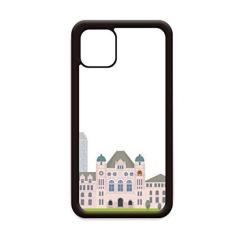Imagem de Capa Canada Landmark City desenho de aquarela para iPhone 12 Pro Max para Apple Mini Mobile Case Shell