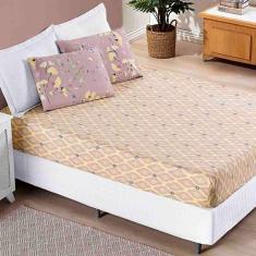 Imagem de Jogo De Lençol Queen Essencial 3 Peças - Lavanda