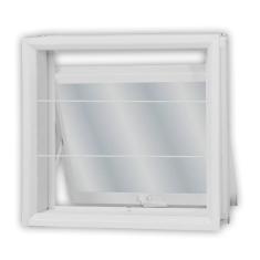 Imagem de Janela de Aço Maxim-Ar 60x60cm com Grade Minas Sul mgm