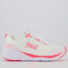 Imagem de Tênis Everlast Space Feminino Branco e Rosa