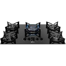 Imagem de Cooktop Fischer Fit Line Tripla Chama 36340-102674 5 Bocas Acendimento Superautomático