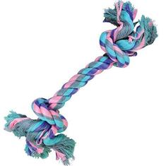 Imagem de Brinquedo de Cachorro Corda Dental Bone Grande Pastel