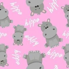 Imagem de Papel De Parede Adesivo Hipopotamo  225431935 Rl 0,58X3M