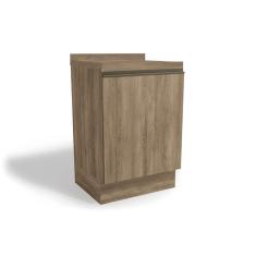 Imagem de Balcao De Cozinha Modulado Maxxi G742 1 Porta C Tampo Nogal Kappesberg