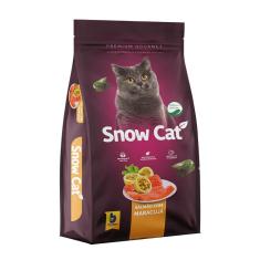 Imagem de Ração Seca Snow Cat Salmão com Maracujá para Gatos Adultos - 20 Kg