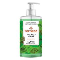 Imagem de Sabonete Líquido Uso Diário Farnese 500ml Erva-Doce E Hortelã