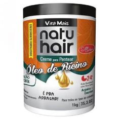 Imagem de Creme Para Pentear Natuhair Óleo De Rícino Vita Mais 1Kg