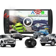 Imagem de Combo Kit Central Multimidia MP5 Android + Camera de ré + Moldura Ford