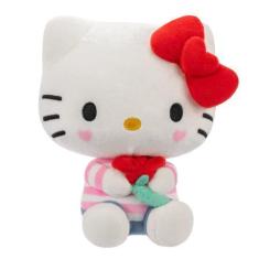 Imagem de Pelúcia Love 18cm da Hello Kitty Flor - Hello Kitty e Amigos