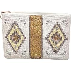 Imagem de HHH Designs com contas - Bolsa bordada para mulheres - Bolsas de estilo exclusivo - Presente para uma pessoa amada,