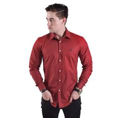Imagem de Camisa Social Masculina Slim 
