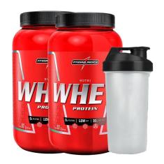 Imagem de 2 Nutri Whey Isolado Conc Suplemento Em Po Protein +