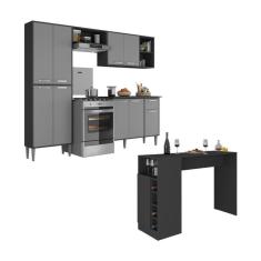 Imagem de Armário De Cozinha Com Bancada Americana Xangai Multimóveis Mp2203