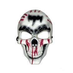 Imagem de Máscara Caveira Macabra Fantasia Halloween Terror Festa Assustador - 7