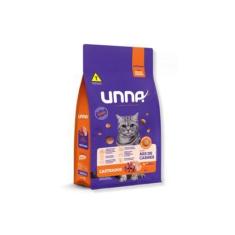 Imagem de Ração Unna Gatos Castrado Mix De Carnes 10Kg - Solito Alimentos
